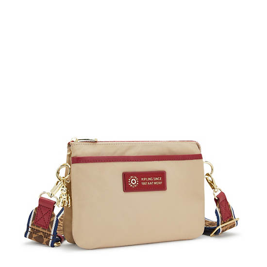 Kipling Riri Mote Crossbody Veske Beige | NO 1997EB